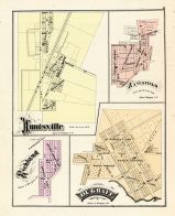 Huntsville, Zanesfield, Richland, De Graff, Logan County 1875